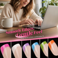 💅 50 % DE DESCONTO POR TEMPO LIMITADO! ✨ Conjunto de unhas postiças autocolantes Color Pop com 288 unidades – 12 tamanhos, fácil de aplicar, efeito «French» com acabamento de salão sem necessidade de verniz