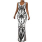 🌸 Elegante vestido maxi feminino com estampado floral – Confortável e perfeito para os dias de verão 👗