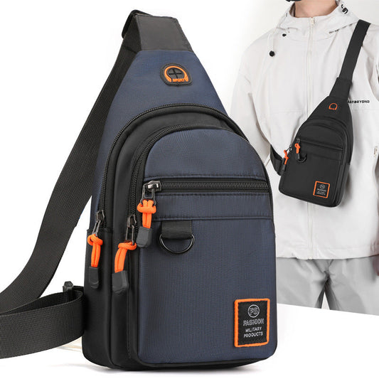 🎒50% DE DESCONTO! Mochila impermeável com vários bolsos e saída para auscultadores