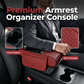 🚗 50% OFF – Almofada de apoio para o braço 5 em 1 | Organize o painel do carro com suporte para copos, compartimento para telemóvel e porta-lenços 💺