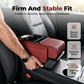 🚗 50% OFF – Almofada de apoio para o braço 5 em 1 | Organize o painel do carro com suporte para copos, compartimento para telemóvel e porta-lenços 💺