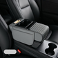 🚗 50% OFF – Almofada de apoio para o braço 5 em 1 | Organize o painel do carro com suporte para copos, compartimento para telemóvel e porta-lenços 💺