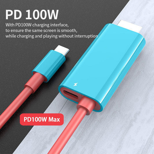 Cabo adaptador USB-C para HDMI para a Switch