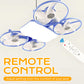 Ventilador com luz e modelo de drone E27 de 3 velocidades com comando à distância