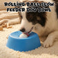 ⏳Desconto de 49% por tempo limitado🐶🦴Tigela para cães Roll-N-Lick: o melhor comedouro de guloseimas líquidas. Tigela anti-engasgo para cães com bola rolante