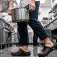 👟 Botas de segurança com sola almofadada – design impermeável e resistente ao óleo