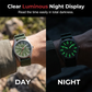 ⏰⌚ Relógio clássico de quartzo luminoso, ideal para uso diário