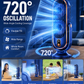 🥳PROMOÇÃO DE 2026🥳💞Mais de 50 mil unidades vendidas!💨🌙 50% de desconto! Ventilador de mesa portátil – 5 velocidades, ultrassilencioso, brisa suave. Perfeito para o quarto ou para o escritório. Mantém-te fresco sem ruído! 😴✨
