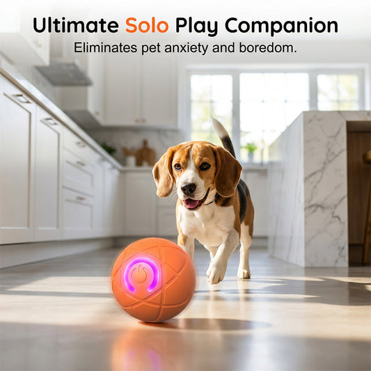 ⏰🔥50% DE DESCONTO POR TEMPO LIMITADO!🔥Mais de 50 mil unidades vendidas! 🐾 BOLA INTELIGENTE PARA ANIMAIS DE ESTIMAÇÃO COM SALTO AUTOMÁTICO E CONTROLO REMOTO — 3 modos interativos | E-TPU resistente à mastigação | Recarregável por USB-C 🎾
