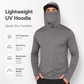 🥳ÚLTIMO DIA DE PROMOÇÃO: 65% DE DESCONTO⚡ Camisola com capuz para homem, leve, de secagem rápida e com proteção UV — Envio gratuito na compra de duas peças