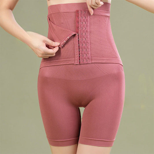 Roupa interior modeladora pós-parto de cintura alta para controlo da barriga, para mulheres