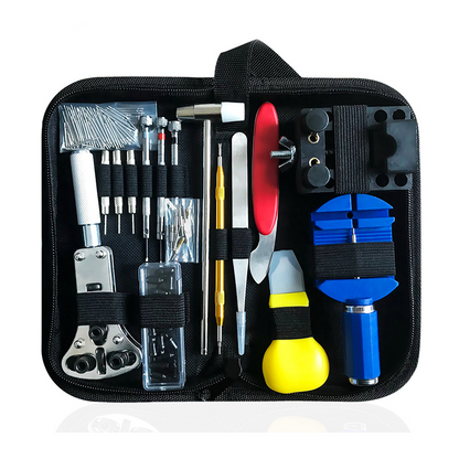Kit completo de reparação de relógios com 72 peças