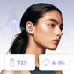 Auscultadores Bluetooth 5.4 de orelha aberta com clipe e cancelamento de ruído