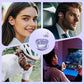 Auscultadores Bluetooth 5.4 de orelha aberta com clipe e cancelamento de ruído